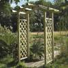 Omega Top Arch - Garden Structure | Pressure Treated | FSC Certified ...