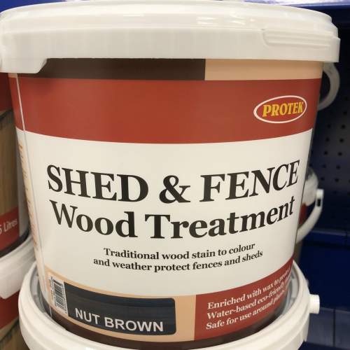 Shed &amp; Fence - Nut Brown Free Delivery Available 